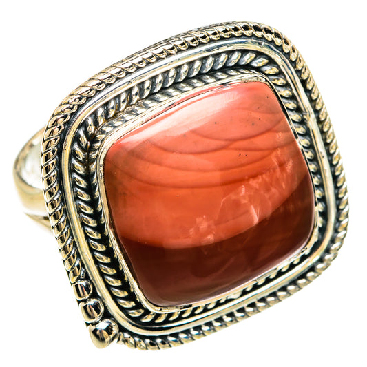 Mookaite Rings handcrafted by Ana Silver Co - RING81714