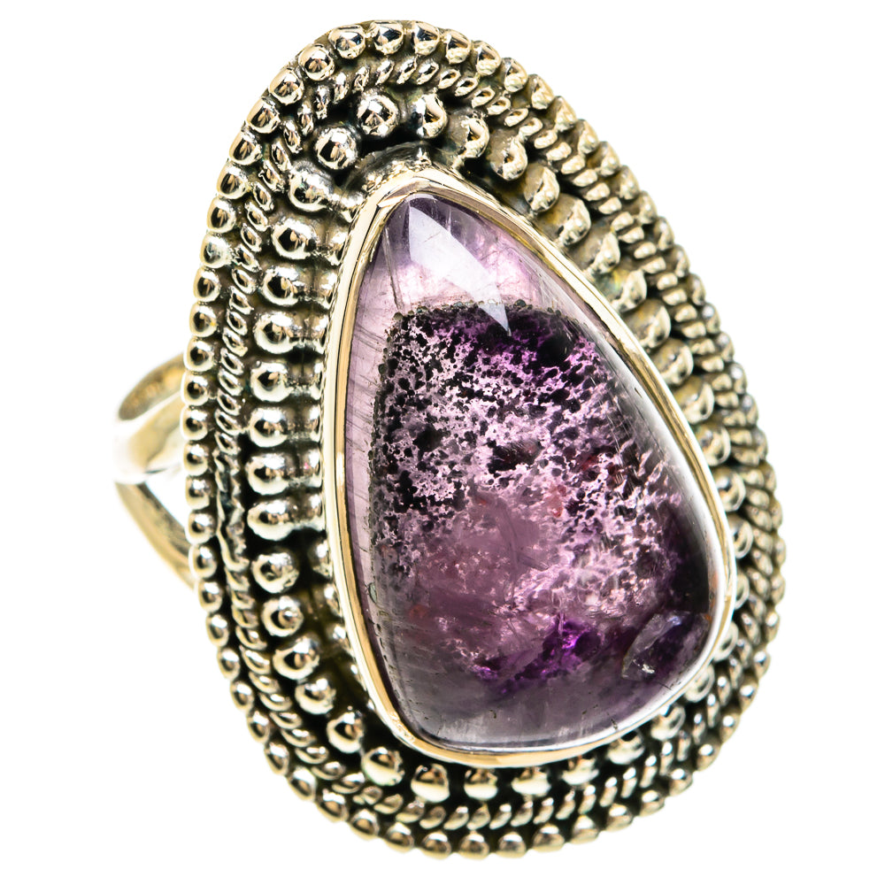 Cacoxenite Rings handcrafted by Ana Silver Co - RING81721
