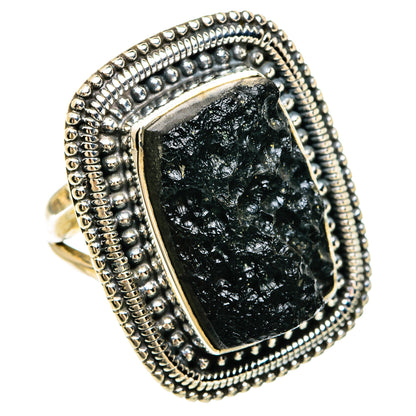 Tektite Rings handcrafted by Ana Silver Co - RING81723