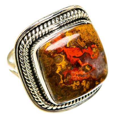 Moroccan Agate Rings handcrafted by Ana Silver Co - RING81745