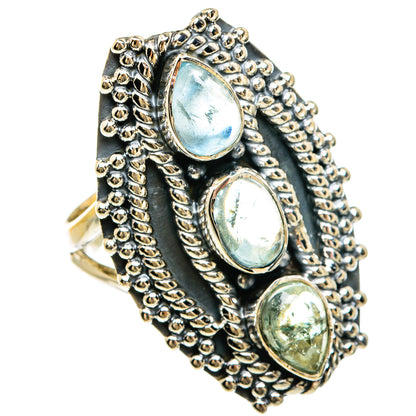 Aquamarine Rings handcrafted by Ana Silver Co - RING81765