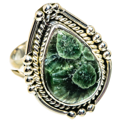 Seraphinite Rings handcrafted by Ana Silver Co - RING81779