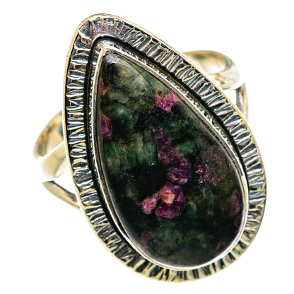 Russian Eudialyte Rings handcrafted by Ana Silver Co - RING81789