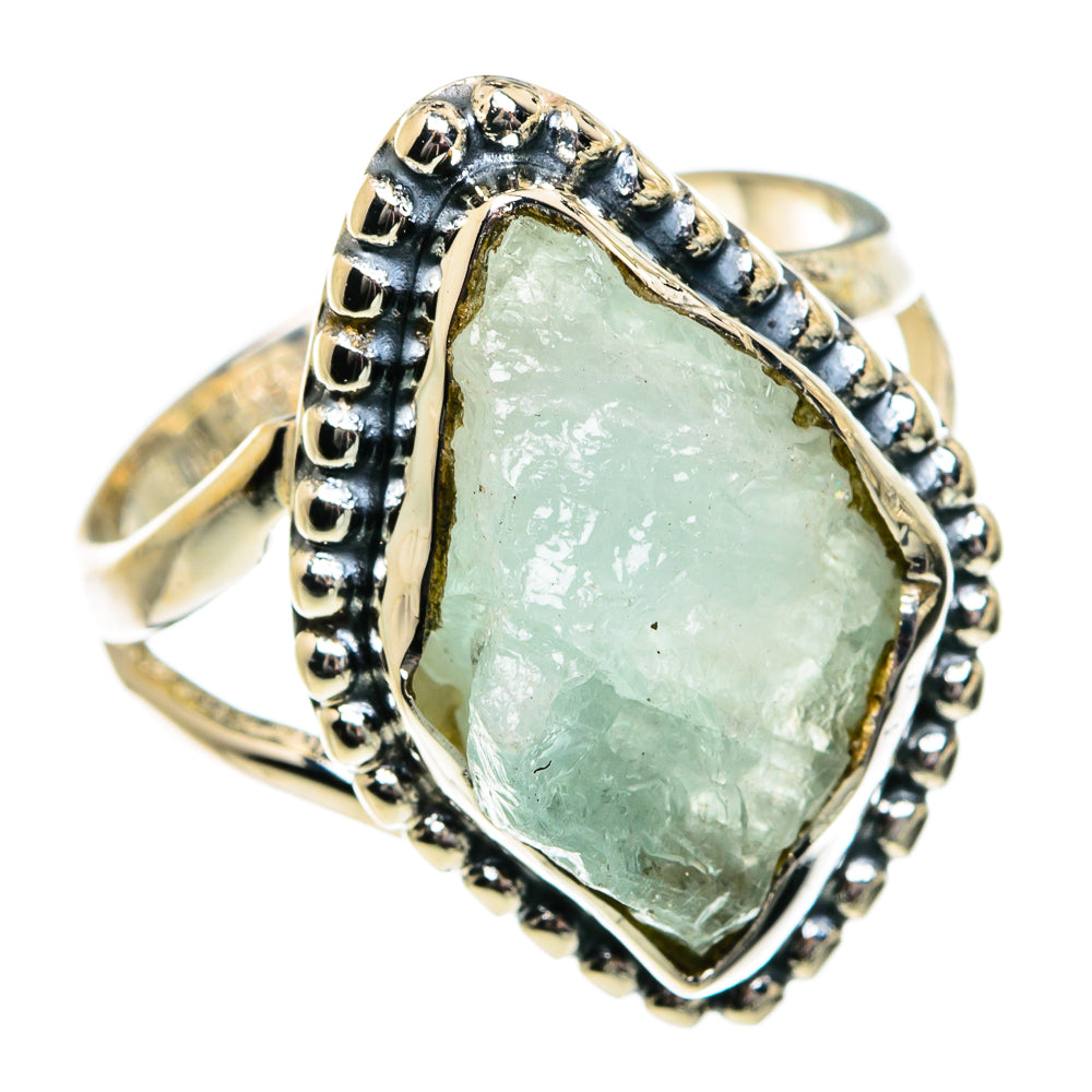 Aquamarine Rings handcrafted by Ana Silver Co - RING81806 - Photo 2