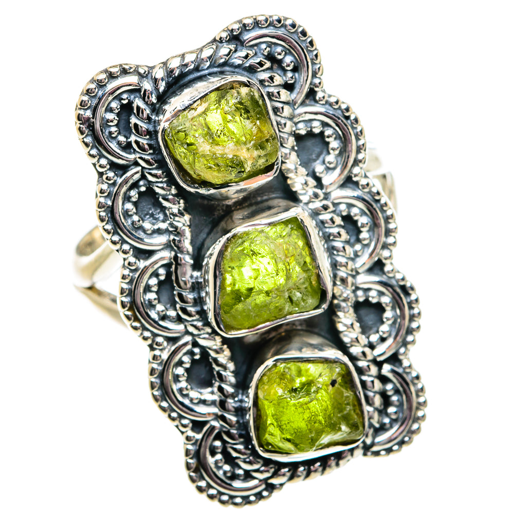 Peridot Rings handcrafted by Ana Silver Co - RING81818