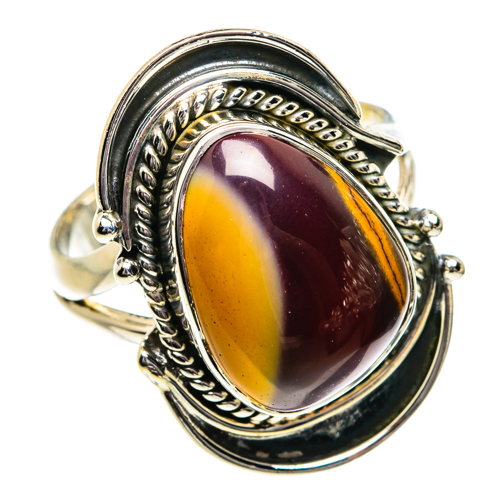 Mookaite Rings handcrafted by Ana Silver Co - RING81820