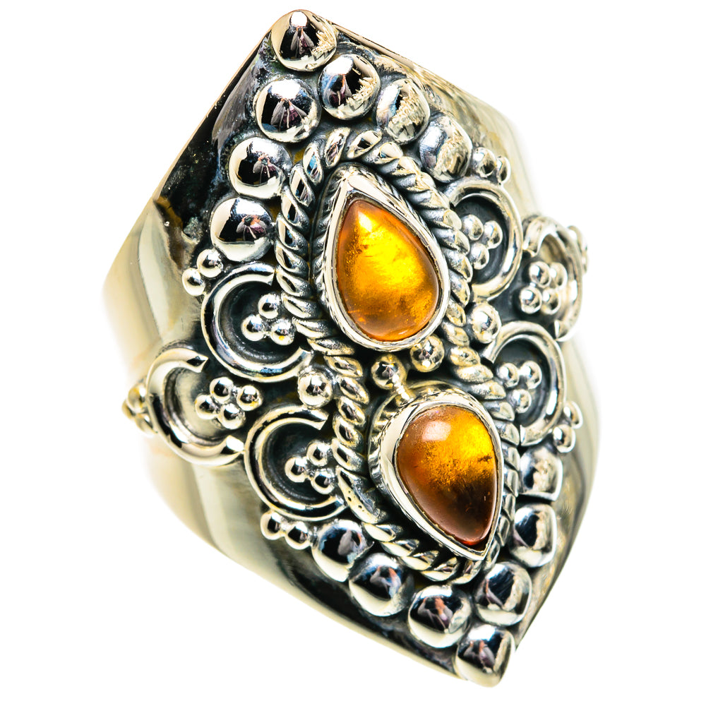 Carnelian Rings handcrafted by Ana Silver Co - RING81823