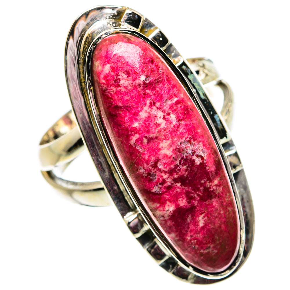 Thulite Rings handcrafted by Ana Silver Co - RING81825