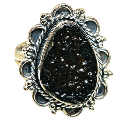 Tektite Rings handcrafted by Ana Silver Co - RING81833