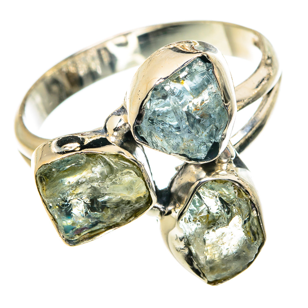 Aquamarine Rings handcrafted by Ana Silver Co - RING81842