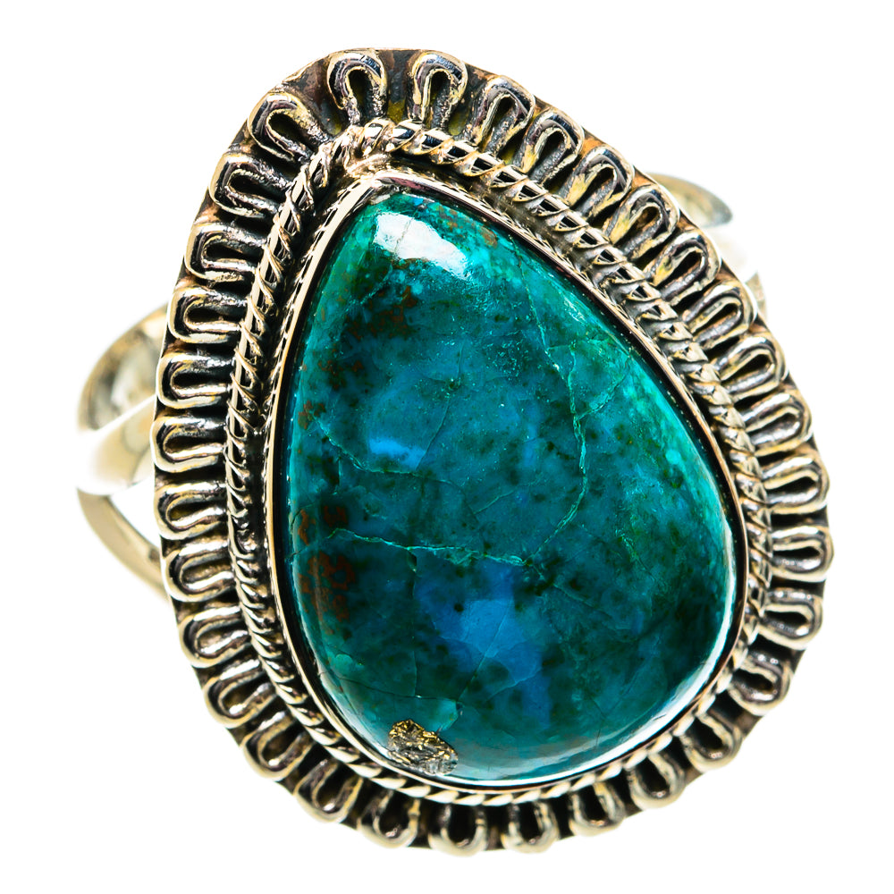 Azurite Rings handcrafted by Ana Silver Co - RING81843