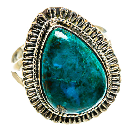 Azurite Rings handcrafted by Ana Silver Co - RING81843