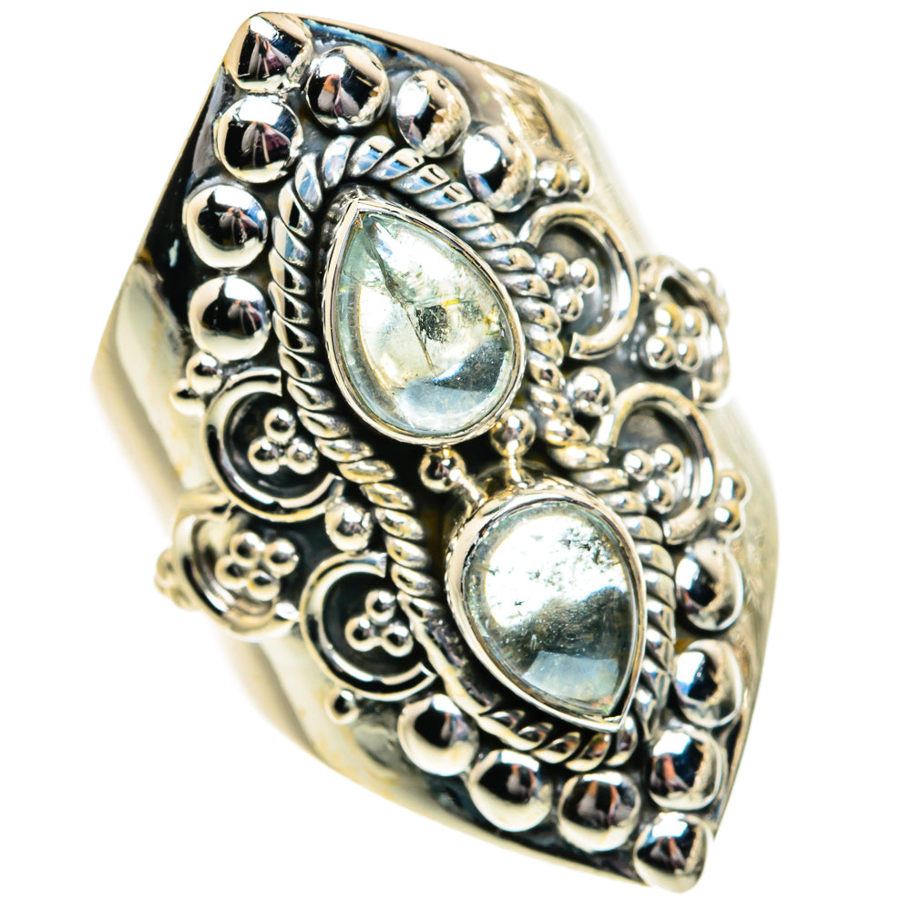 Aquamarine Rings handcrafted by Ana Silver Co - RING81849