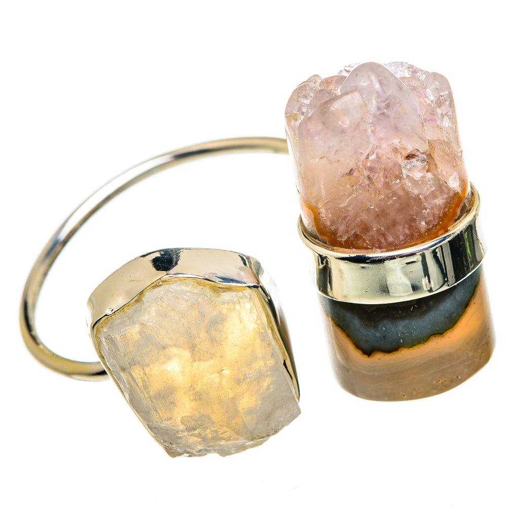 Amethyst Stalactite Rings handcrafted by Ana Silver Co - RING81868
