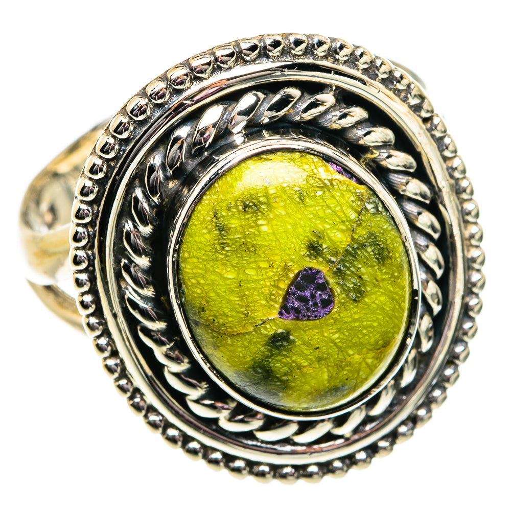 Atlantisite Rings handcrafted by Ana Silver Co - RING81877 - Photo 2