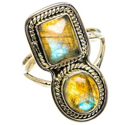 Labradorite Rings handcrafted by Ana Silver Co - RING81880
