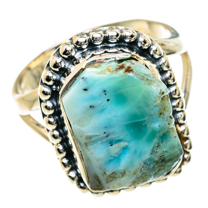Larimar Rings handcrafted by Ana Silver Co - RING81882