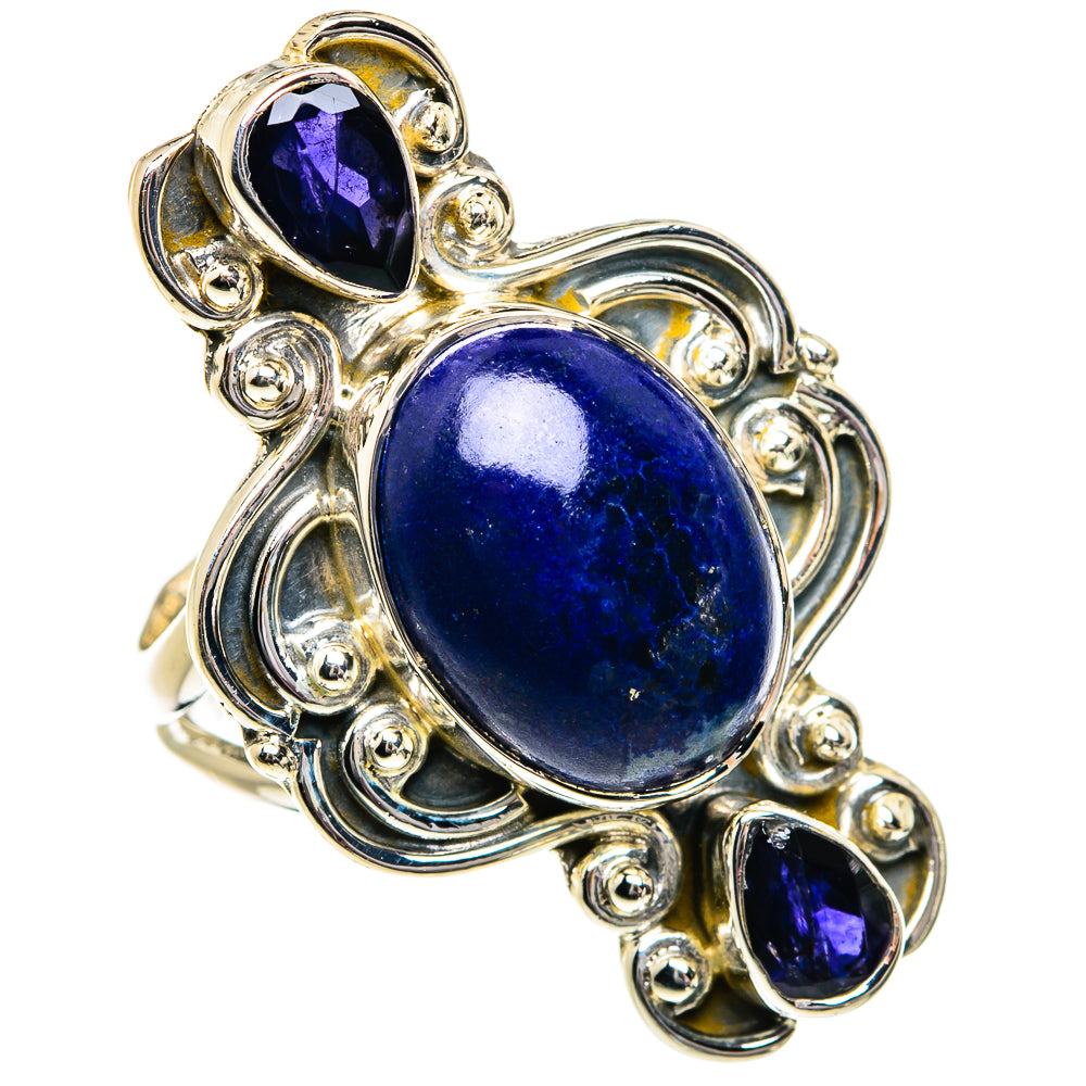Lapis Lazuli Rings handcrafted by Ana Silver Co - RING81883