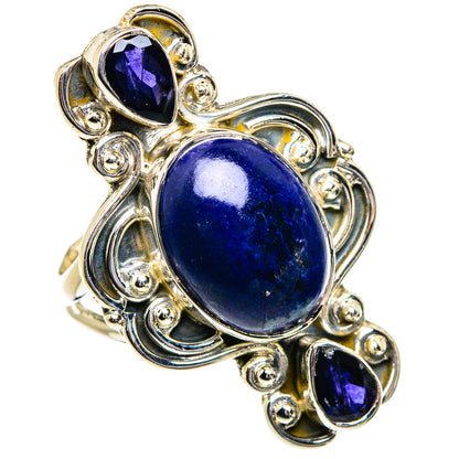 Lapis Lazuli Rings handcrafted by Ana Silver Co - RING81883