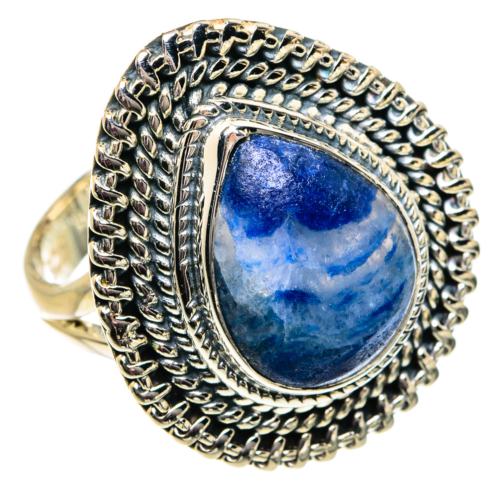 Sodalite Rings handcrafted by Ana Silver Co - RING81887 - Photo 2
