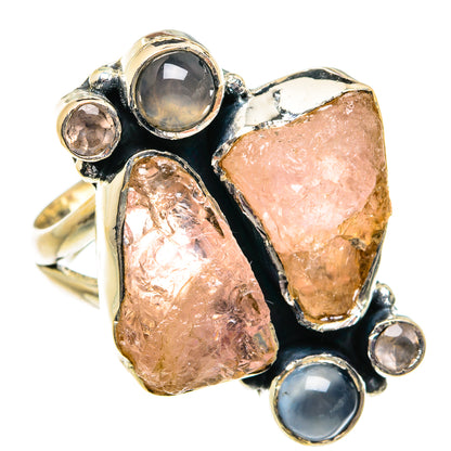 Rose Quartz Rings handcrafted by Ana Silver Co - RING81896