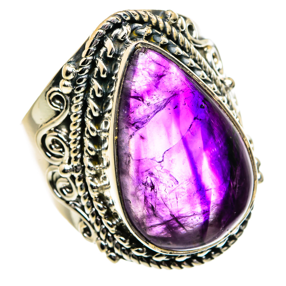 Amethyst Rings handcrafted by Ana Silver Co - RING81901