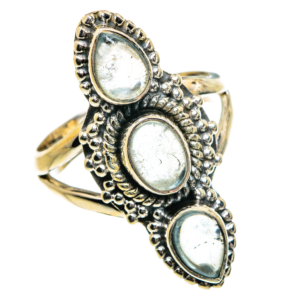 Aquamarine Rings handcrafted by Ana Silver Co - RING81914