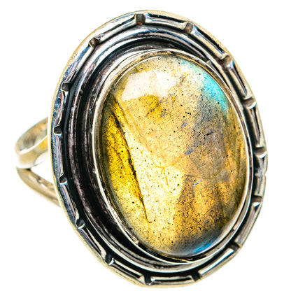 Labradorite Rings handcrafted by Ana Silver Co - RING81915