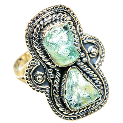 Aquamarine Rings handcrafted by Ana Silver Co - RING81920