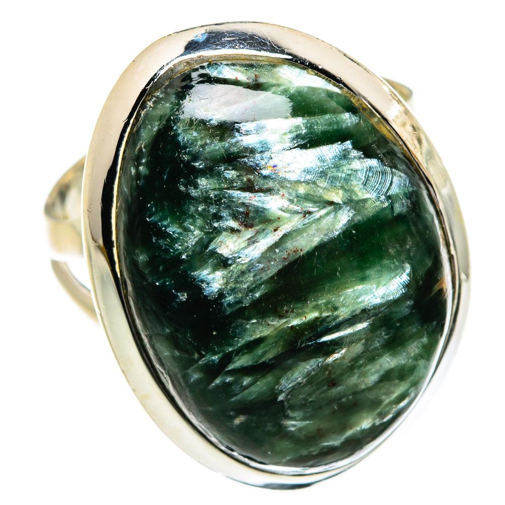 Seraphinite Rings handcrafted by Ana Silver Co - RING81922