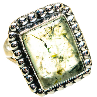 Prehnite Rings handcrafted by Ana Silver Co - RING81923