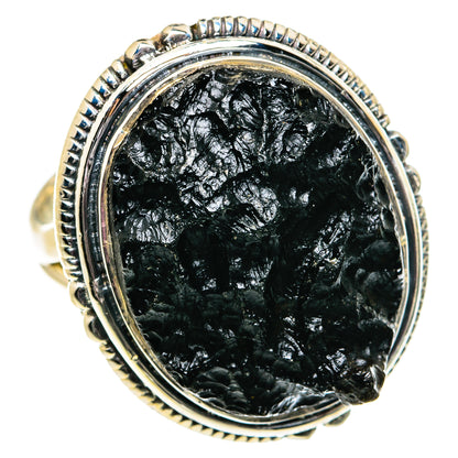 Tektite Rings handcrafted by Ana Silver Co - RING81935 - Photo 2