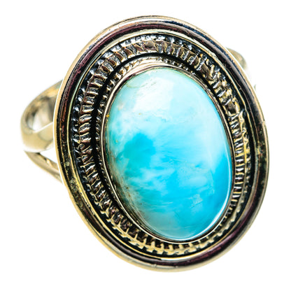 Larimar Rings handcrafted by Ana Silver Co - RING81947