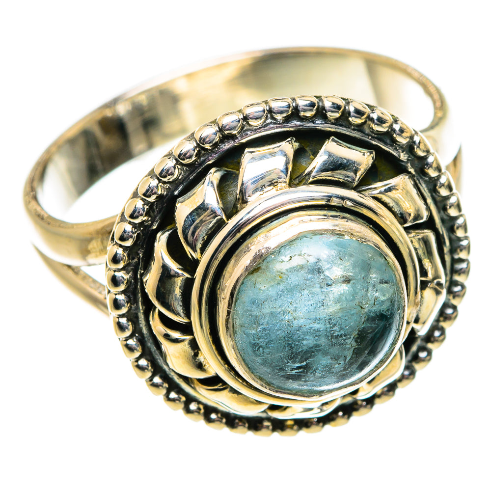 Aquamarine Rings handcrafted by Ana Silver Co - RING81948