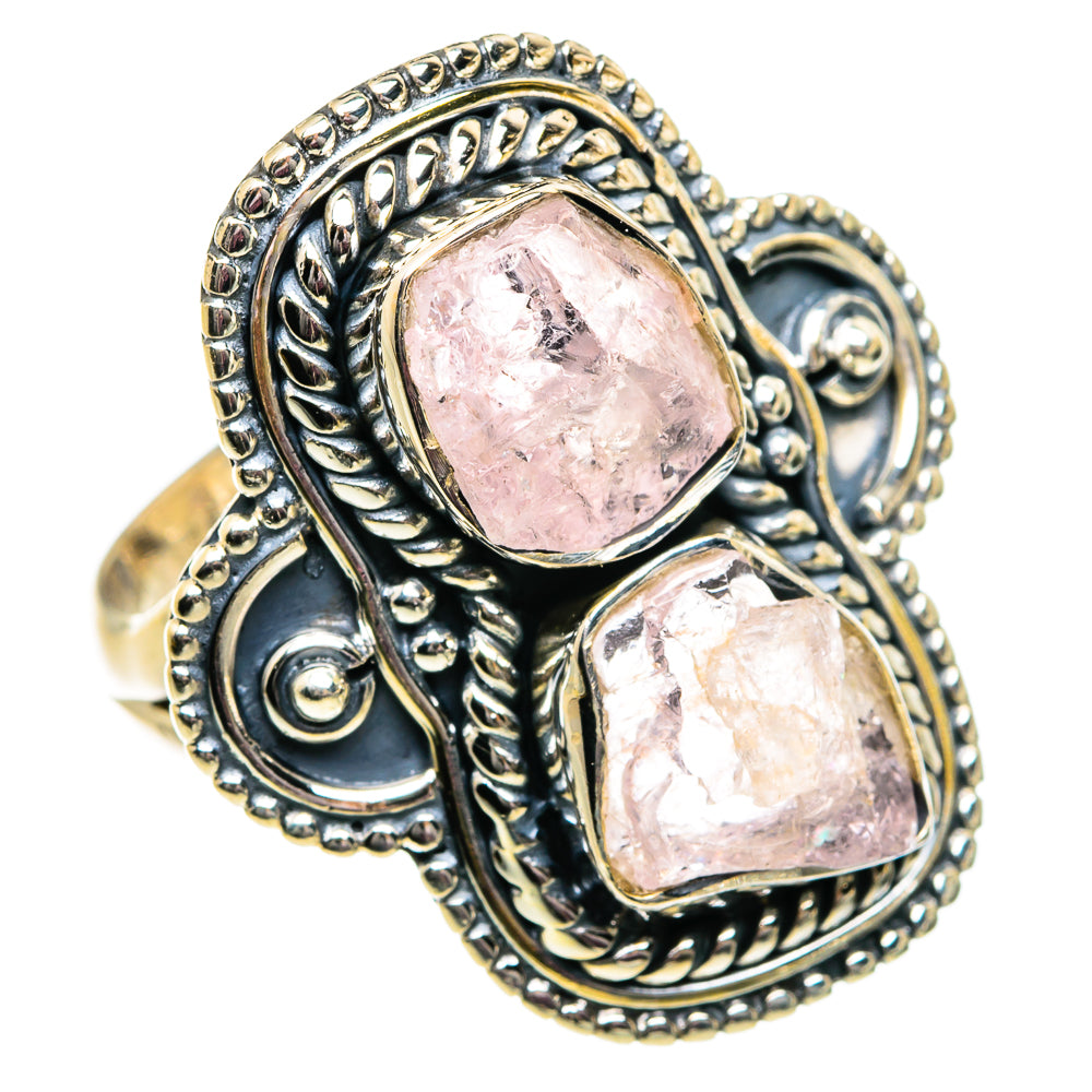 Rose Quartz Rings handcrafted by Ana Silver Co - RING81960