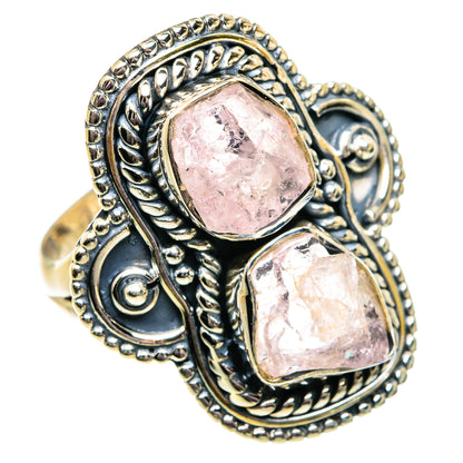 Rose Quartz Rings handcrafted by Ana Silver Co - RING81960