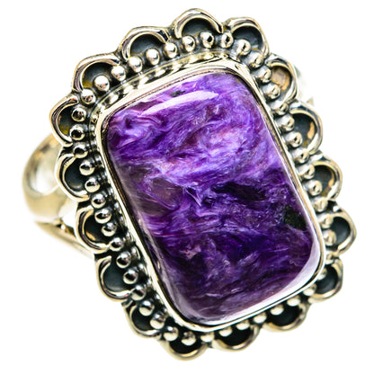 Charoite Rings handcrafted by Ana Silver Co - RING81962
