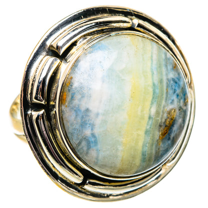 Blue Scheelite Rings handcrafted by Ana Silver Co - RING81985