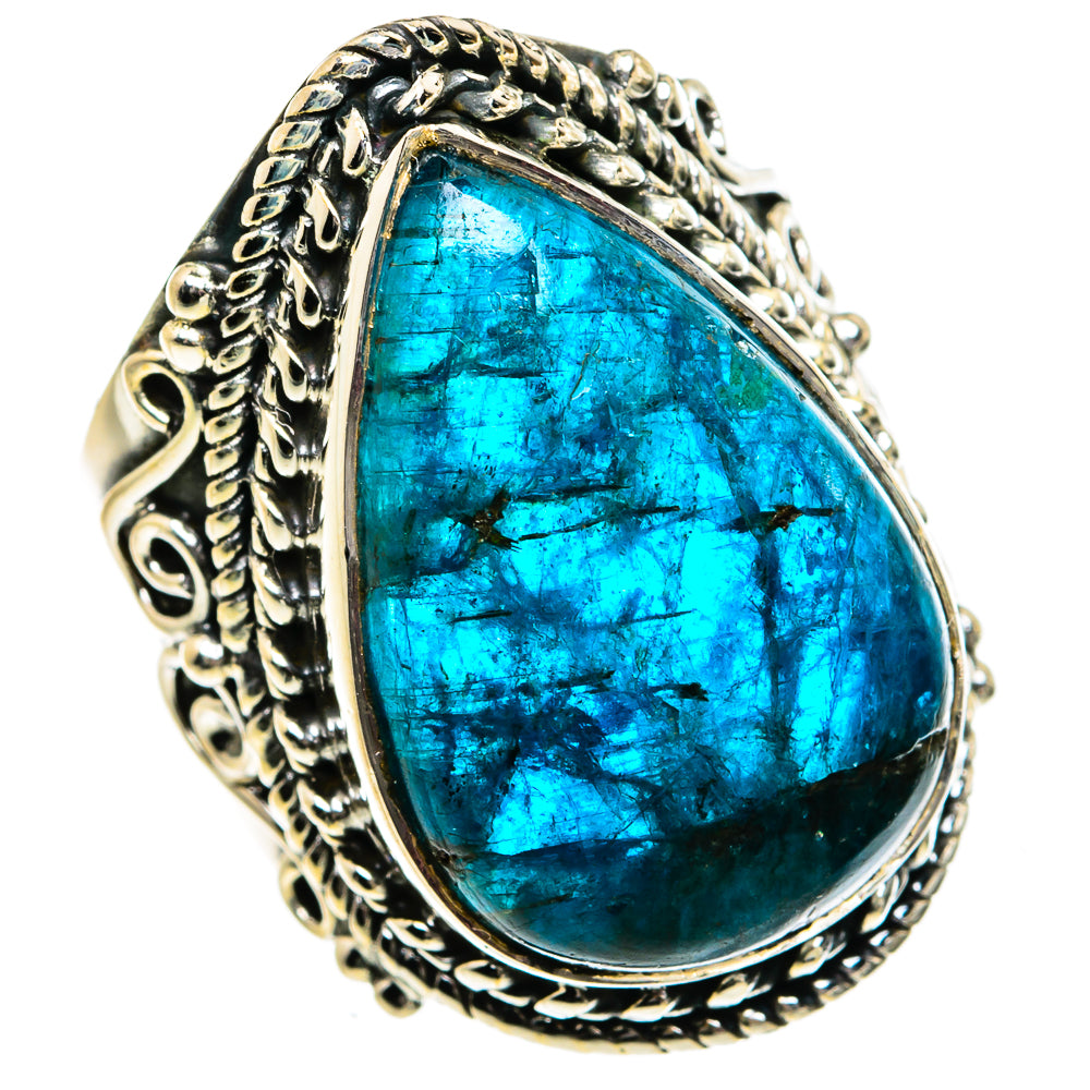 Apatite Rings handcrafted by Ana Silver Co - RING81993