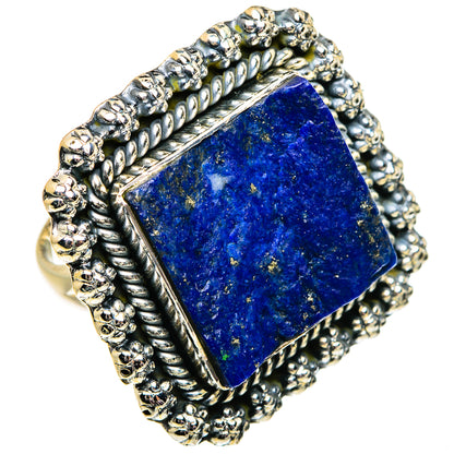 Lapis Lazuli Rings handcrafted by Ana Silver Co - RING81994