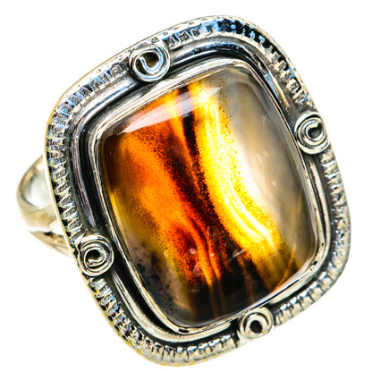 Montana Agate Rings handcrafted by Ana Silver Co - RING82005