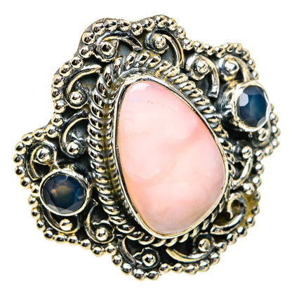 Pink Opal Rings handcrafted by Ana Silver Co - RING82011
