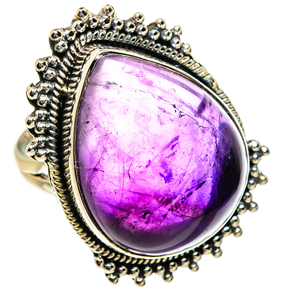 Amethyst Rings handcrafted by Ana Silver Co - RING82013