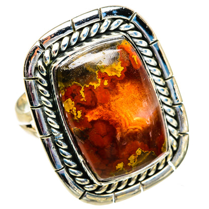 Ocean Jasper Rings handcrafted by Ana Silver Co - RING82038