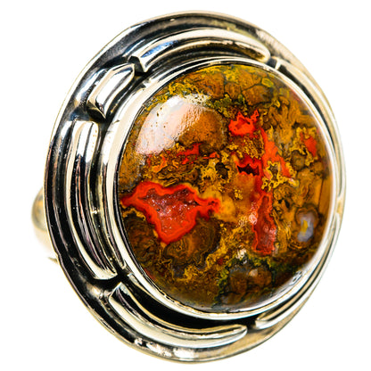 Moroccan Agate Rings handcrafted by Ana Silver Co - RING82041