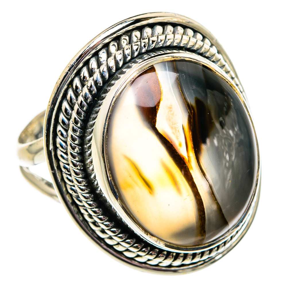 Montana Agate Rings handcrafted by Ana Silver Co - RING82042