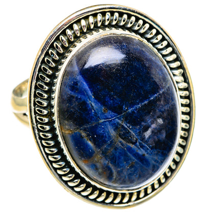 Sodalite Rings handcrafted by Ana Silver Co - RING82055