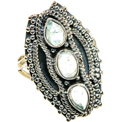 Aquamarine Rings handcrafted by Ana Silver Co - RING82058