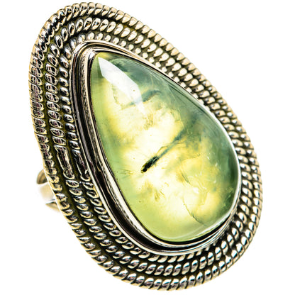 Prehnite Rings handcrafted by Ana Silver Co - RING82062