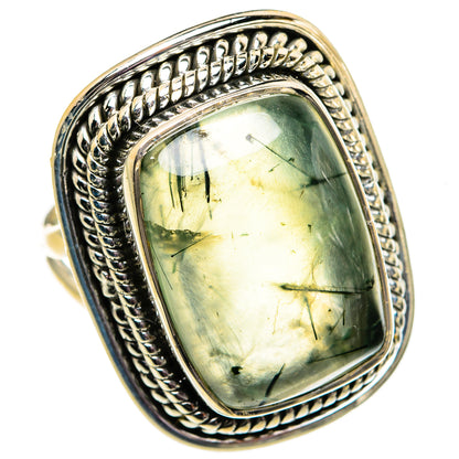 Prehnite Rings handcrafted by Ana Silver Co - RING82065